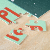 ヴィンテージ〔占星術の〕十二宮図星占いカニ星座 ジグソーパズル (側面)