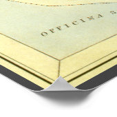 ヴィンテージ〔占星術の〕十二宮図星占い座 ポスター (角)