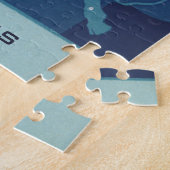 ヴィンテージ〔占星術の〕十二宮図星占い，タウロス星座 ジグソーパズル (側面)