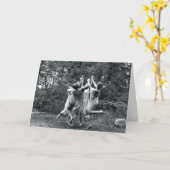 ヴィンテージ – 友最高の人との思い出 カード (黄色い花)