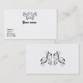 ヴィンテージ 名刺 (正面/裏面)