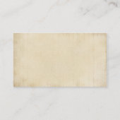 ヴィンテージ 名刺 (裏面)