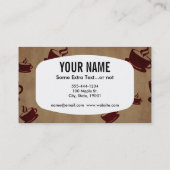 ヴィンテージ 名刺 (裏面)