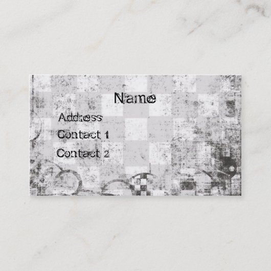 ヴィンテージ 名刺 (正面)