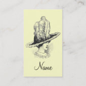 ヴィンテージ 名刺 (裏面)