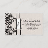 ヴィンテージ 名刺 (裏面)