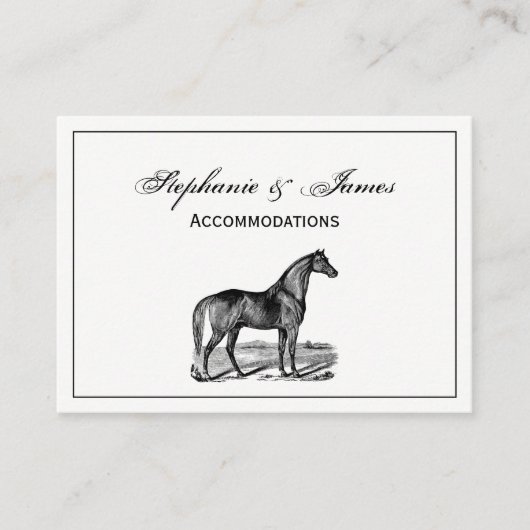 ヴィンテージ 名刺 (正面)