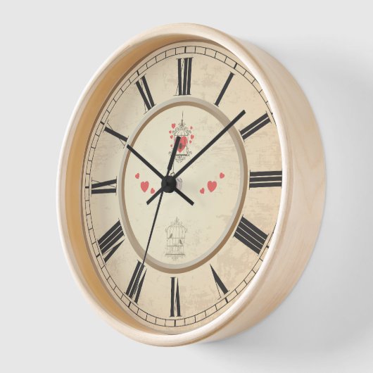 ヴィンテージ 壁時計 (傾斜)