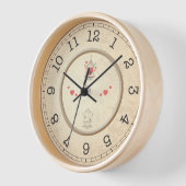 ヴィンテージ 壁時計 (傾斜)