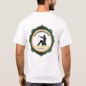 ヴィンテージ 天体 おとめ座 星座 ポスター Tシャツ (裏面)