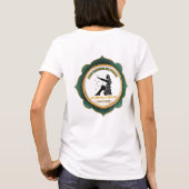 ヴィンテージ 天体 おとめ座 星座 ポスター Tシャツ (裏面)