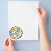 ヴィンテージ 天体、レトロな星座の星図 チラシ (手)