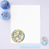 ヴィンテージ 天体、レトロな星座の星図 チラシ (シングル)