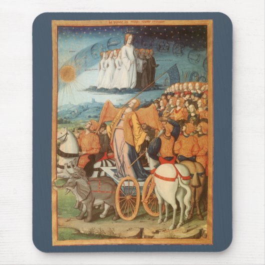 ヴィンテージ 天体 宇宙論 天の力 マウスパッド (正面)