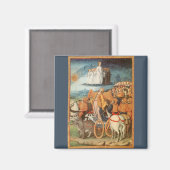 ヴィンテージ 天体 宇宙論 天の力 マグネット (正面/裏面)