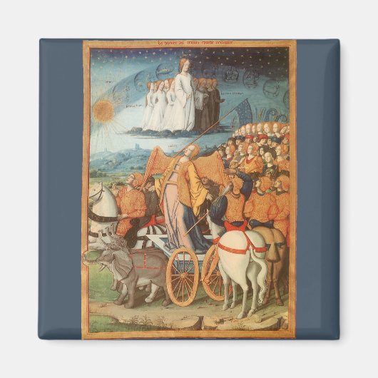 ヴィンテージ 天体 宇宙論 天の力 マグネット (正面)