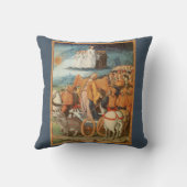 ヴィンテージ 天体 宇宙 天の力 クッション (裏面)