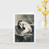 ヴィンテージ – 天使か悪魔が恋をして カード (黄色い花)