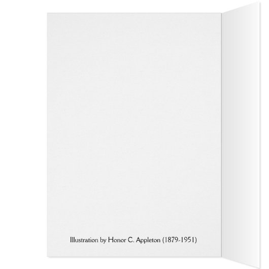 ヴィンテージ – 女の子と彼女の人形をビーチで (内側 (左))