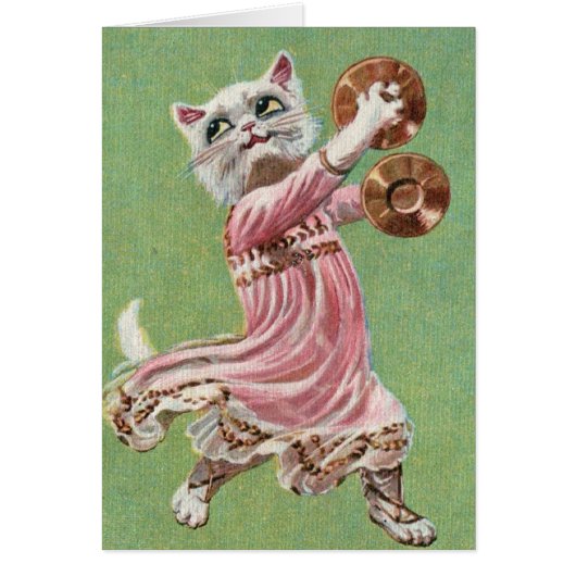 ヴィンテージ-子猫猫のハーレムのダンサー、 (正面)