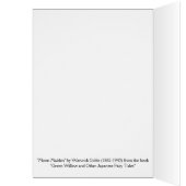 ヴィンテージ-孔雀の羽との日本のな天使、 (内側 (左))