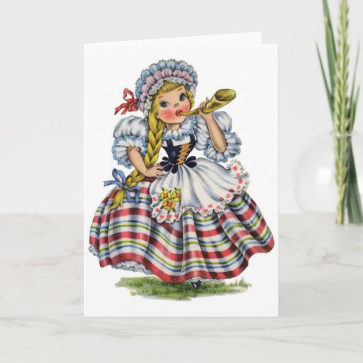 ヴィンテージ-小さいスイス人の失敗、 カード (正面)