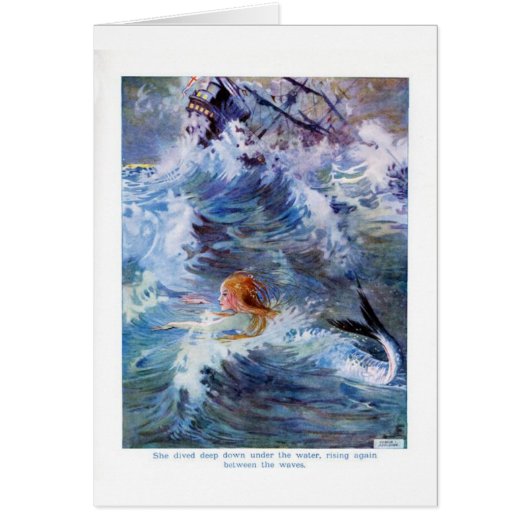 ヴィンテージ-小さい人魚、 (正面)