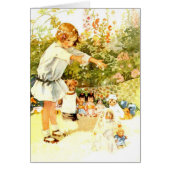 ヴィンテージ-小さな女の子とドリー結婚ズの (正面)