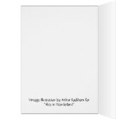 ヴィンテージ-帽子屋のお茶会、 (内側 (左))