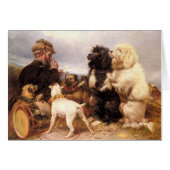 ヴィンテージ-幸運な犬、 (正面横)