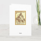 ヴィンテージ、広告梨せっけん カード (裏面)