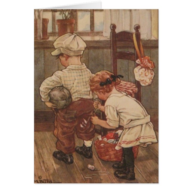 ヴィンテージ-彼のBritchesをステッチします、 (正面)