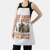 ヴィンテージ 復活の洞窟 引用句 彫刻 Tシャツ デ エプロン (インサイチュ)