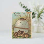 ヴィンテージ – 復活祭の挨拶 シーズンポストカード (スタンド正面)