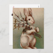 ヴィンテージ:復活祭 – シーズンポストカード (正面/裏面)