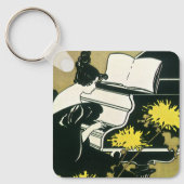 ヴィンテージ、恋しく思トラウメ遊レイのピアノ、リード キーホルダー (正面)