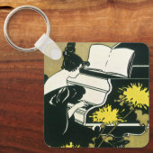 ヴィンテージ、恋しく思トラウメ遊レイのピアノ、リード キーホルダー (正面)