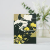 ヴィンテージ、恋しく思トラウメ遊レイのピアノ、リード ポストカード (スタンド正面)