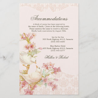 ヴィンテージ – 愛の方向結婚にロマンチックな鳥