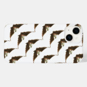 ヴィンテージ 愛国心 アメリカハゲワシ 鳥 飛行 Case-Mate iPhoneケース (裏面 (横))