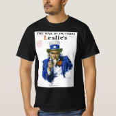 ヴィンテージ 愛国的なおじさんサムのマガジンカバーアート Tシャツ (正面)