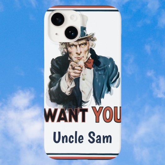 ヴィンテージ 愛国的なおじさんサム 私が求める YOU Case-Mate iPhoneケース
