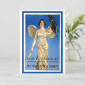 ヴィンテージ 愛国的な女性エンジェル、 戦債を購入せよ (スタンド正面)