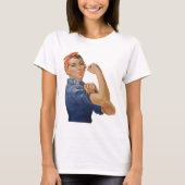 ヴィンテージ 愛国的な ロージー・ザ・リベター、ウィー・キャン・ドゥ・イット! Tシャツ (正面)