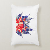 ヴィンテージ 愛国 アメリカ国旗, 7月4日 アクセントクッション (正面(垂直))