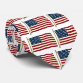 ヴィンテージ 愛国 アメリカ国旗, 7月4日 ネクタイ (ロール)