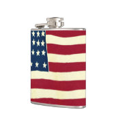 ヴィンテージ 愛国 アメリカ国旗, 7月4日 フラスク (左)
