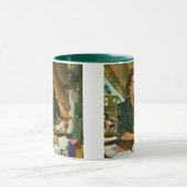 ヴィンテージ 愛国 ナース 電話で マグカップ (中央)