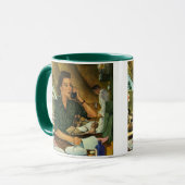 ヴィンテージ 愛国 ナース 電話で マグカップ (正面左)