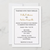 ヴィンテージ 招待状 (裏面)